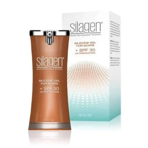 Silagen Scar Refinement System Pure Silicone Gel with SPF 30, 1.0 oz (30 gram) - DermZone.com